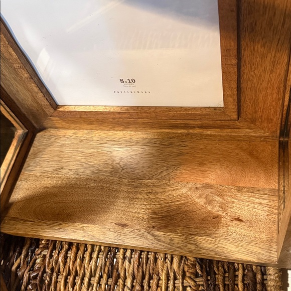 Pottery Barn Carpenter Shadow Box With 8 x 10 Frame. RARE - Picture 6 of 12